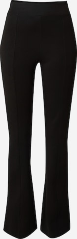 Gina Tricot Regular Trousers 'Luna' in Black: front