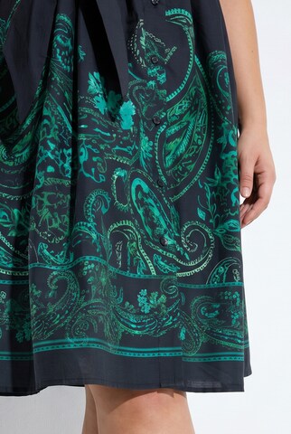 Ulla Popken Blousejurk in Blauw