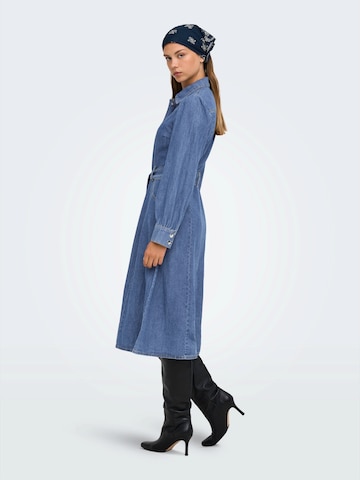 ONLY - Vestido camisero 'ONLCARO' en azul