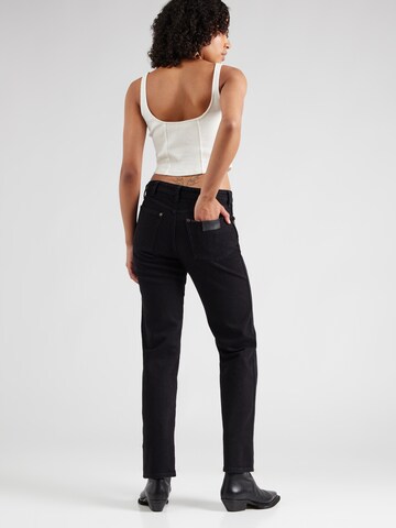 WRANGLER Regular Jeans 'SUNSET' in Black: back