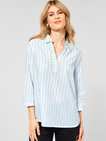 CECIL Blouse in Blue: front