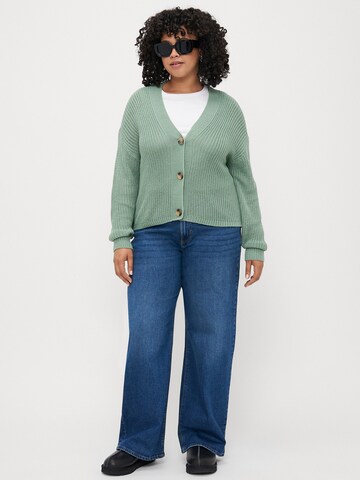 ONLY Carmakoma Cardigan 'CARCAROL NICE' i grøn