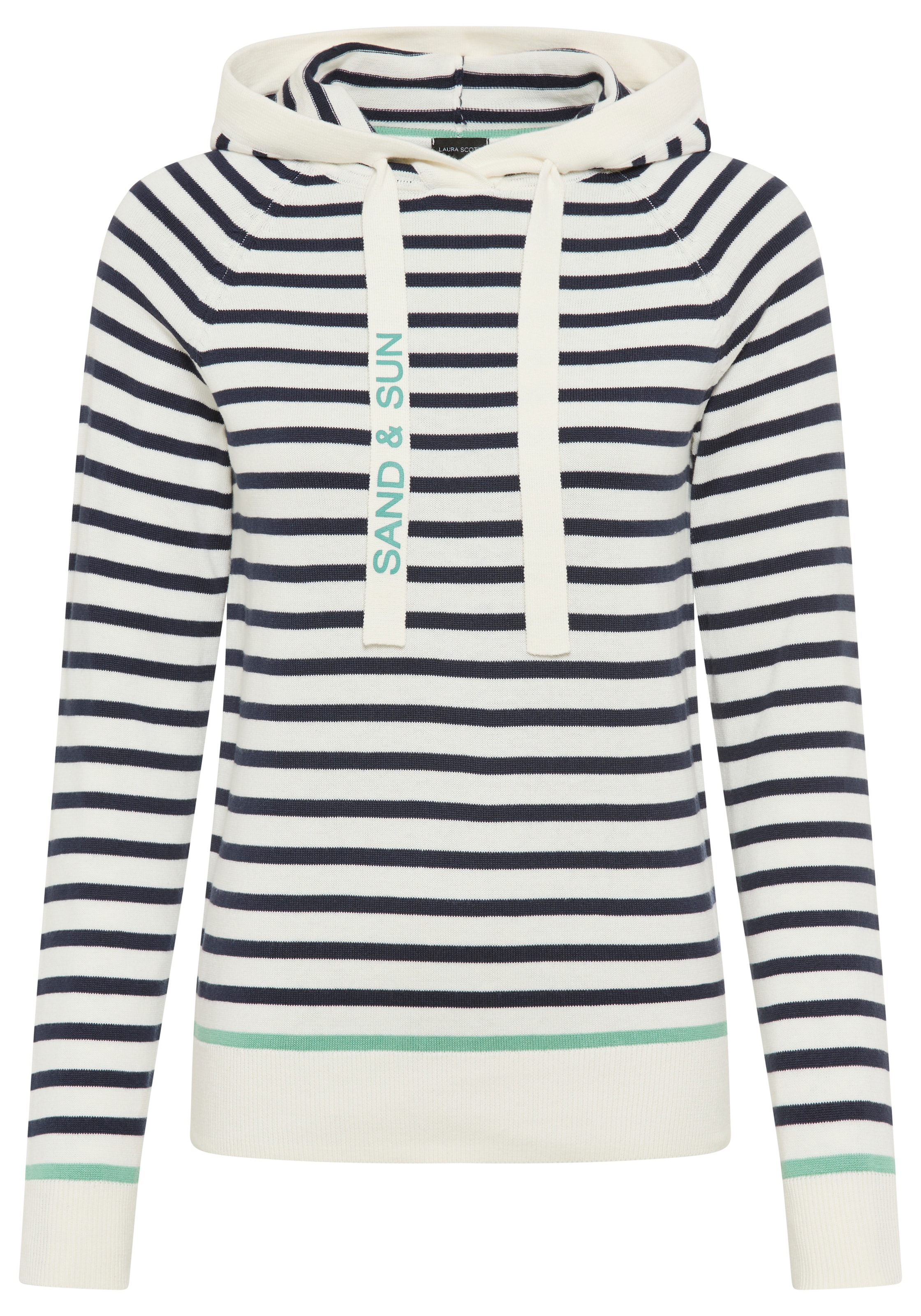 LAURA SCOTT Pullover in Weiß: Vorderseite