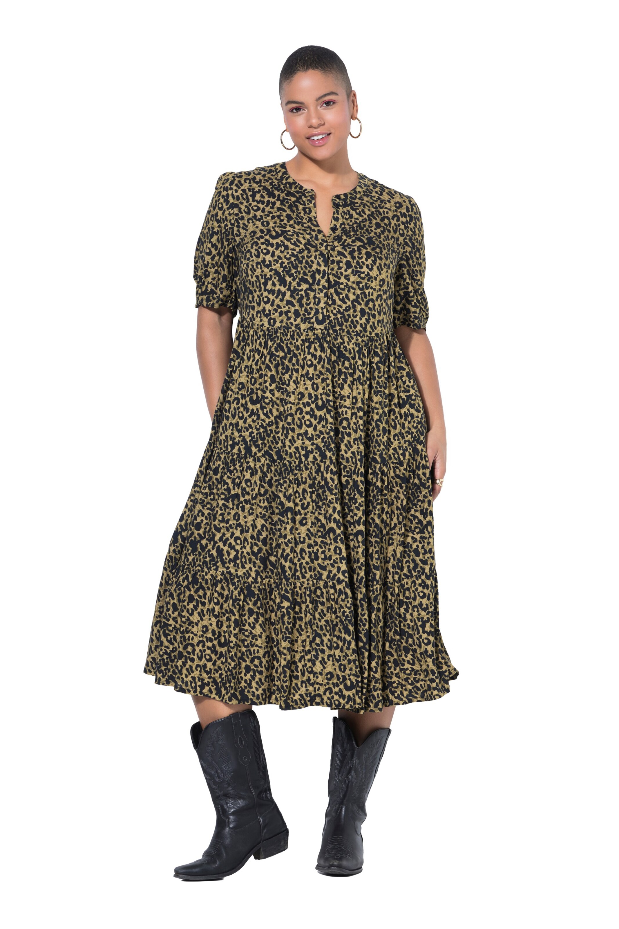 Studio Untold Kleid in Grün: Vorderseite