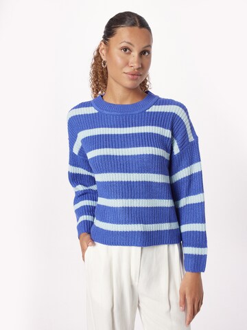 JDY Sweater 'JUSTY' in Blue: front