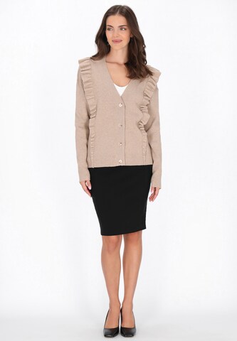 Cardigan usha BLACK LABEL en beige