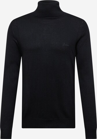 GUESS Пуловер в черно: отпред