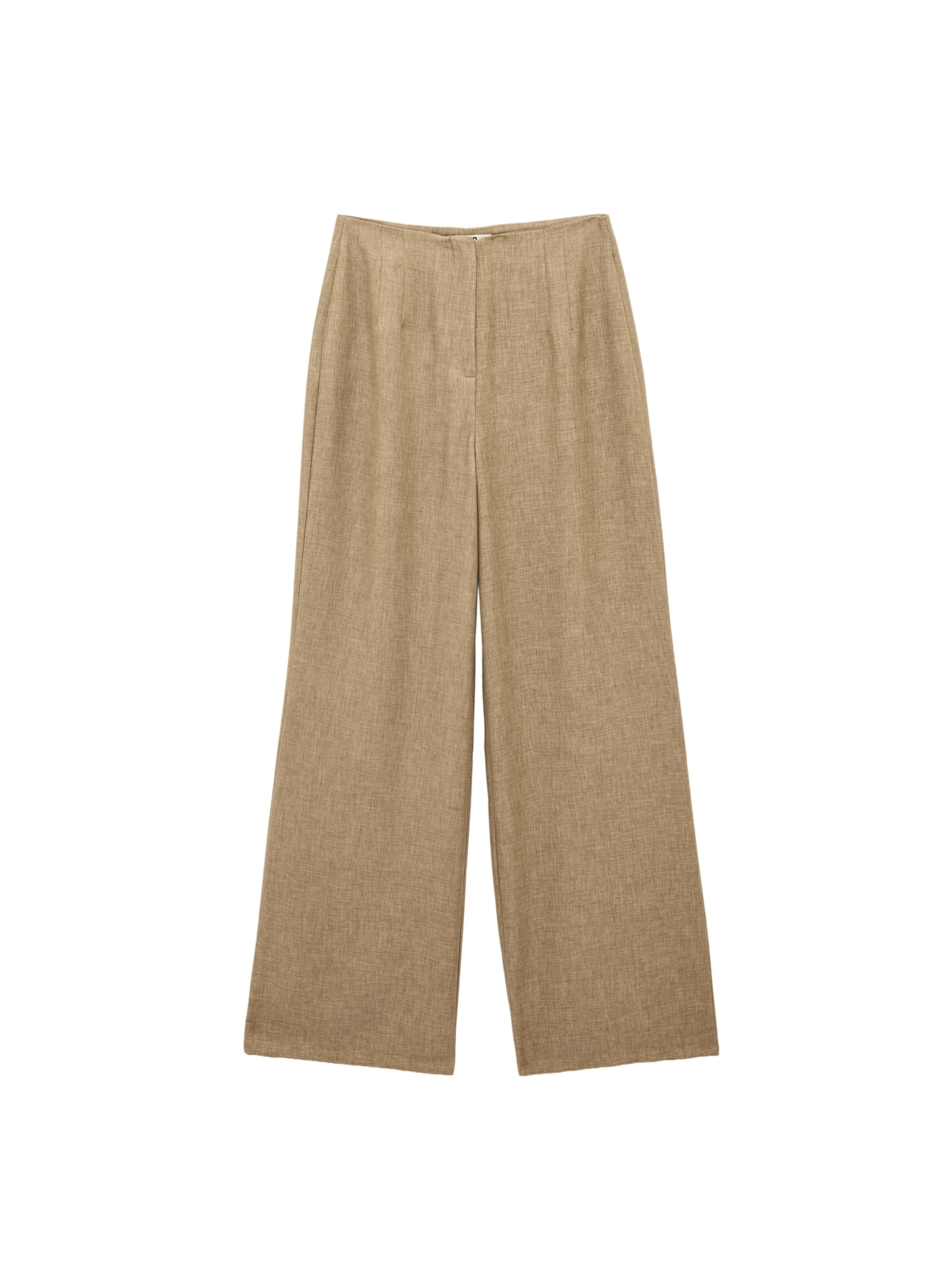 Koton Pleat-front trousers in 32/Regular in Brown, Item view