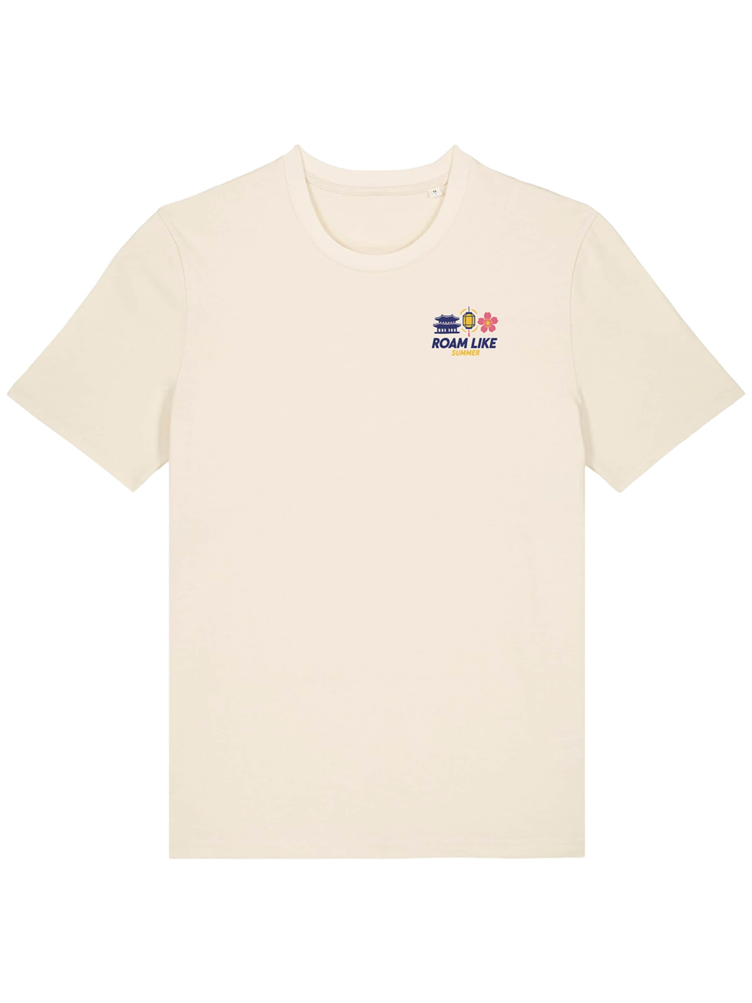 RoamLikeSummer Shirt 'Mexico WM26'‌‌‌‌‌‌‌‌ in Beige: Vorderseite