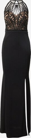 Lipsy Evening Dress in Black: front