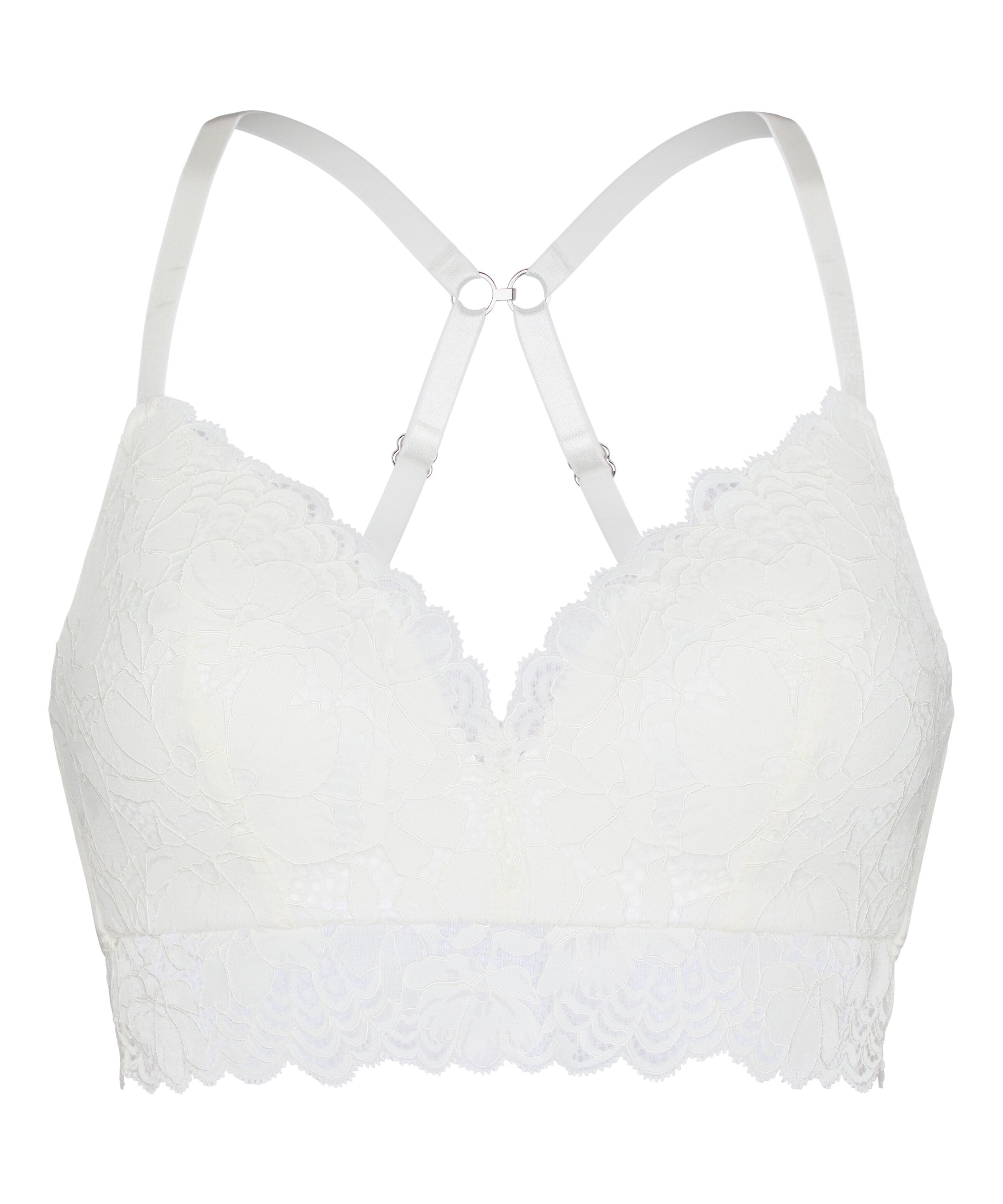 Hunkemöller Push-up BH 'Andrea' in Wit: voorkant