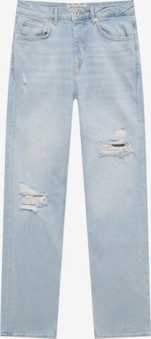 Regular Jean Pull&Bear en bleu : devant