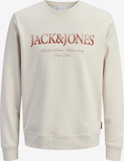 JACK & JONES Sweater majica 'JJDevin Daytona' u boja pijeska / hrđavo smeđa, Pregled proizvoda