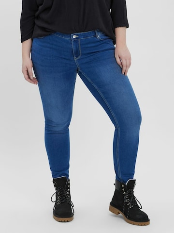 Vero Moda Curve Jeans in Blauw: voorkant