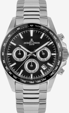 Jacques Lemans Analog Watch in Silver: front