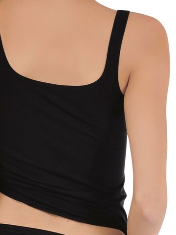 Lisca Undershirt 'Happyday' in Black