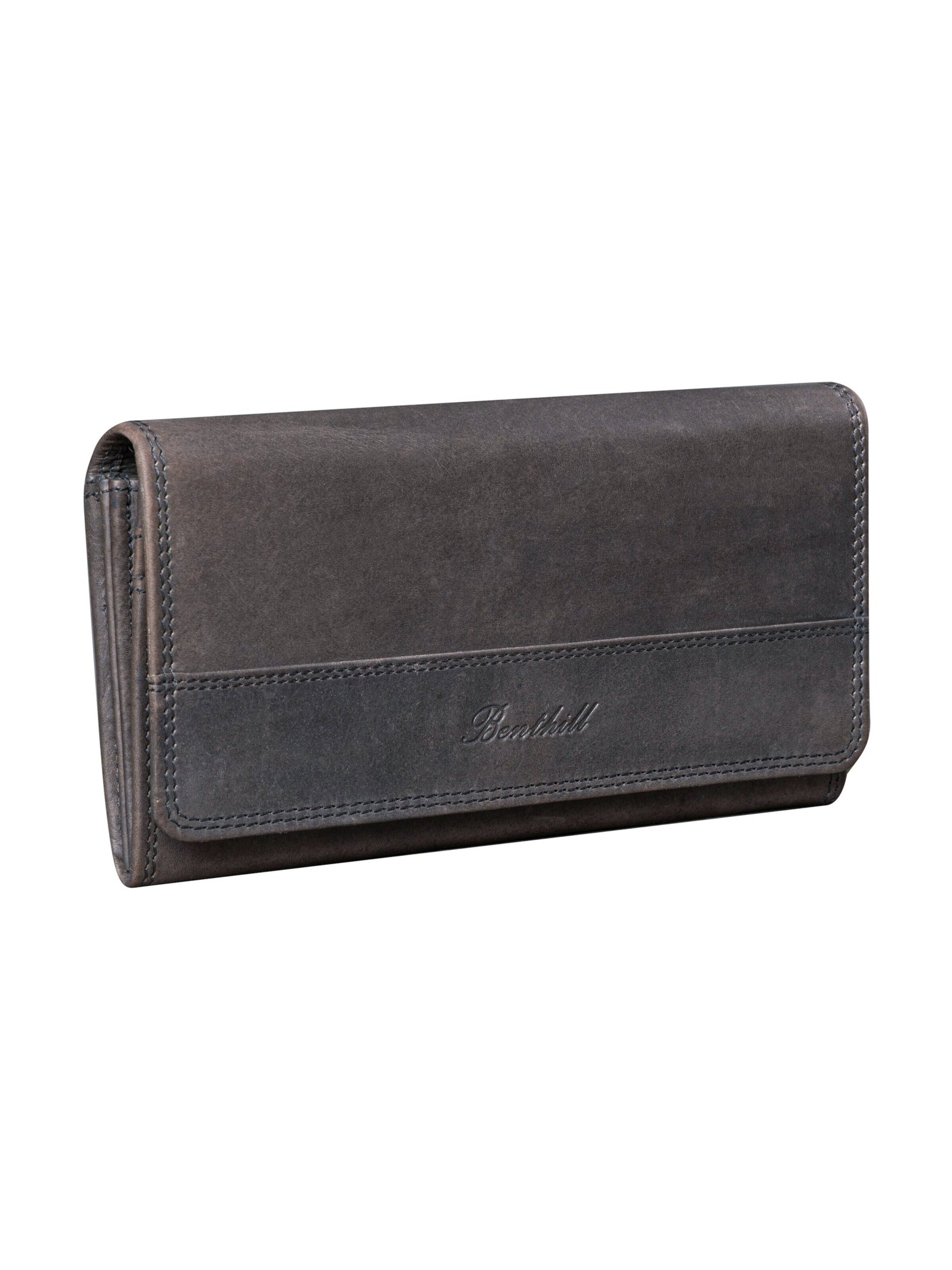 Benthill Wallet in Grey: front