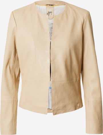 Veste mi-saison 'Rubie' Gipsy en beige : devant