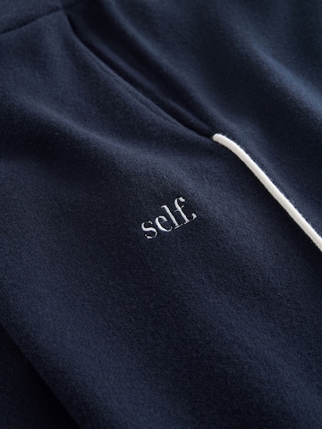 self. Regular Pants in Blue