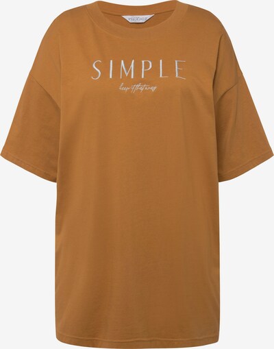 Studio Untold Shirt in camel, Produktansicht