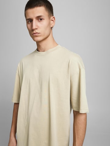 T-Shirt 'Brink' JACK & JONES en beige