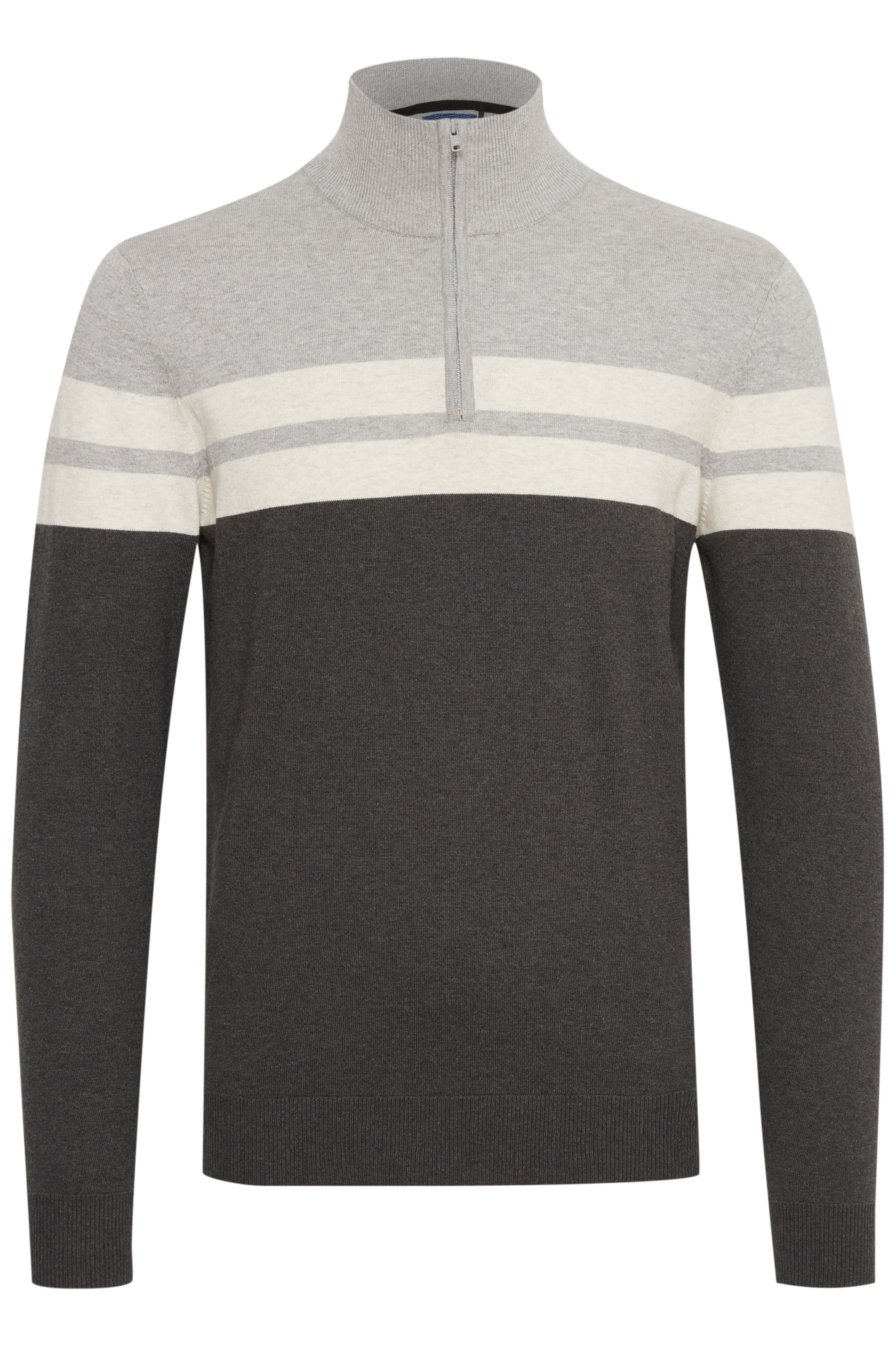BLEND Pullover 'Naresh' in Grau: Vorderseite