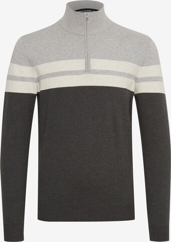 Pull-over 'Naresh' BLEND en gris : devant