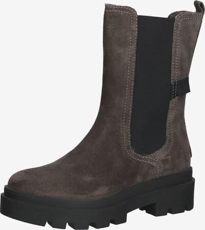 FLY LONDON Stiefelette in schlammfarben / schwarz, Produktansicht