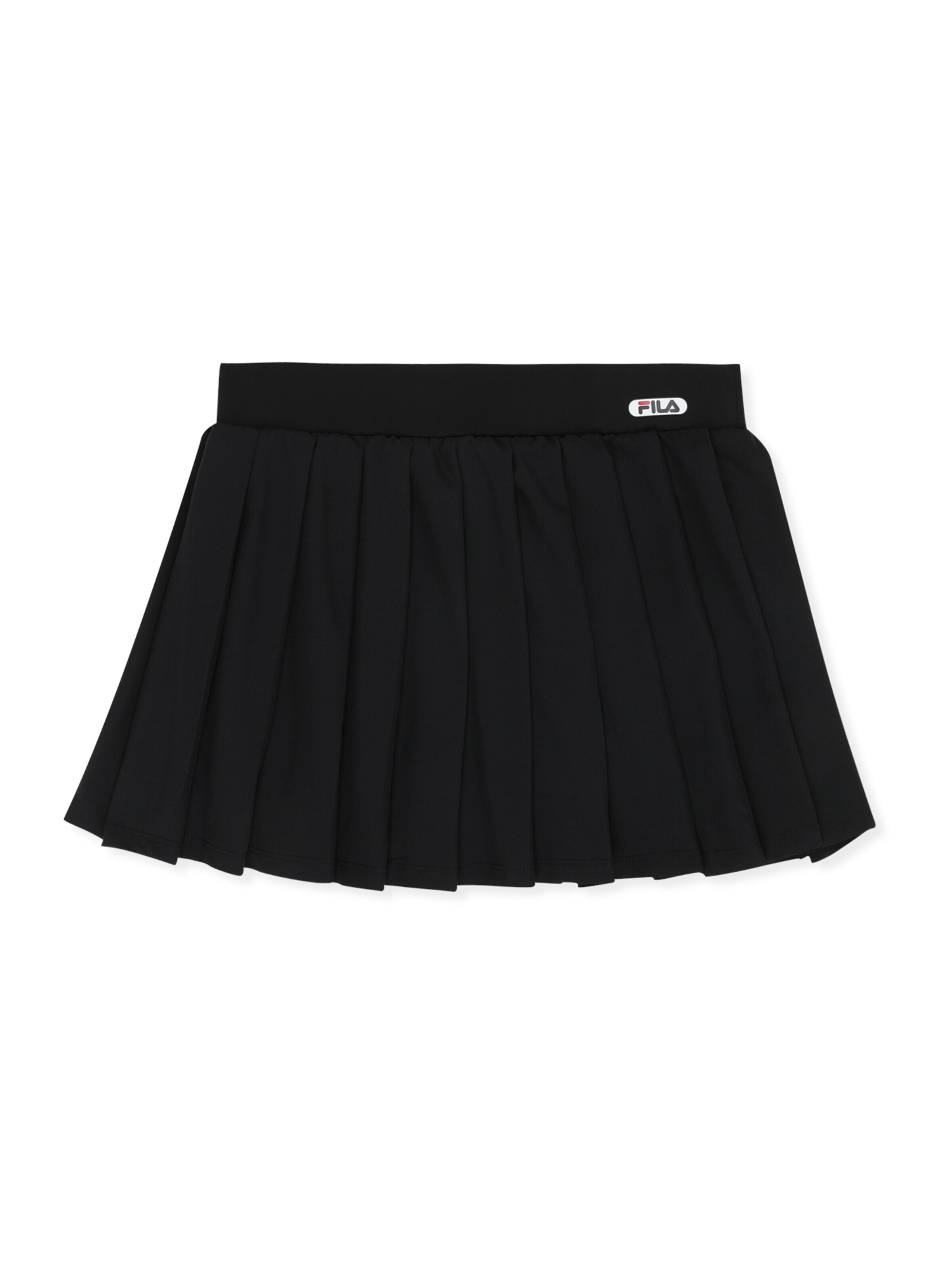 Jupe 'FERRAGLIA pleated tennis skirt' FILA en noir
