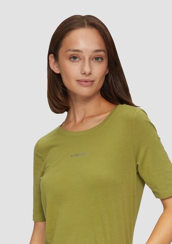 T-shirt s.Oliver en vert