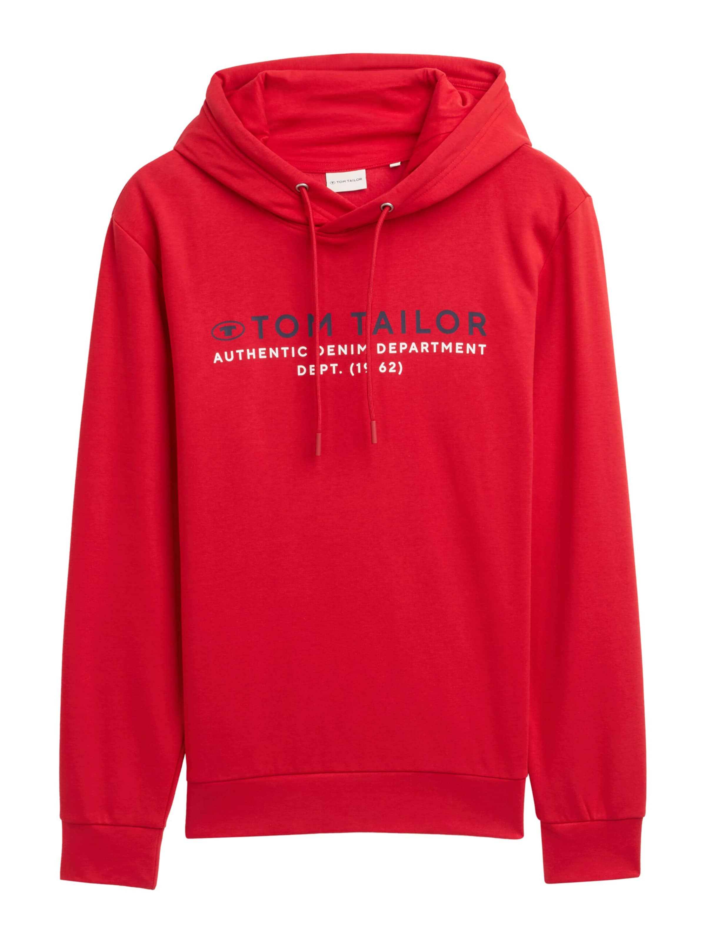 TOM TAILOR Sweatshirt in Red: front