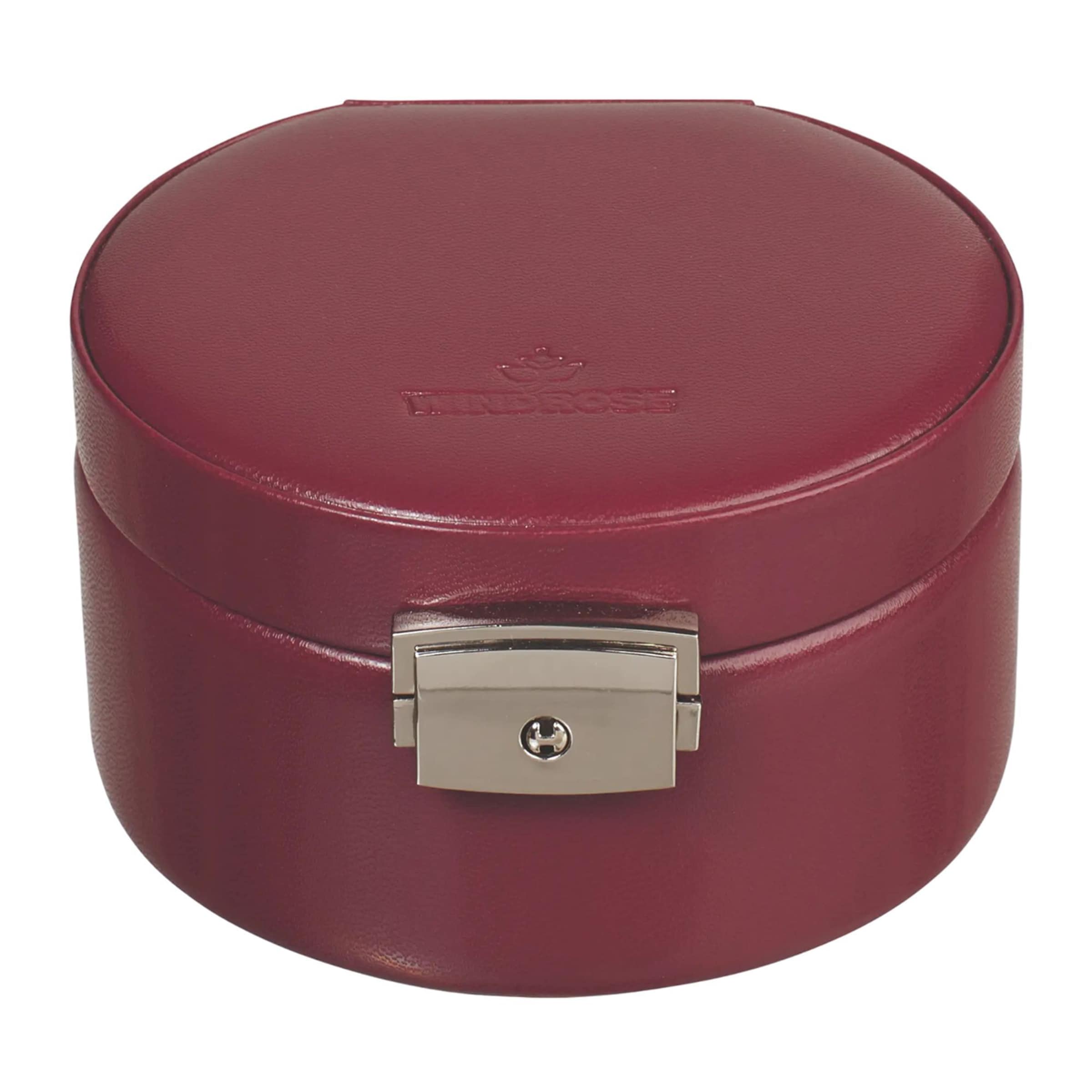 Boîte à bijoux 'Merino' WINDROSE en rouge : devant