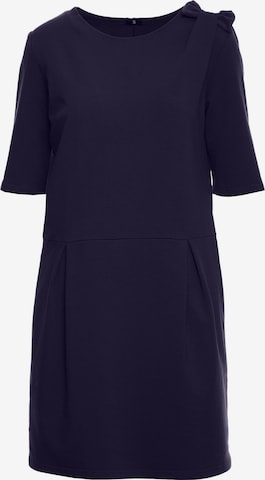 made of emotion - Vestido en azul: frente