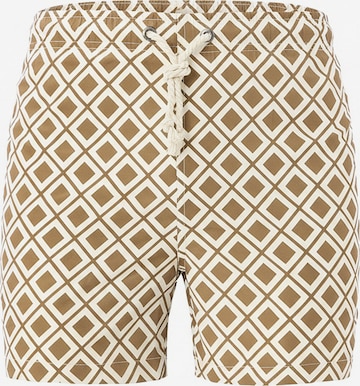 Gassa d'Amante Badeshorts 'Vieste' in Braun: Vorderseite