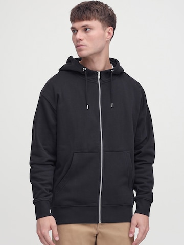 !Solid - Sudadera con cremallera 'SD LENZ' en negro: frente
