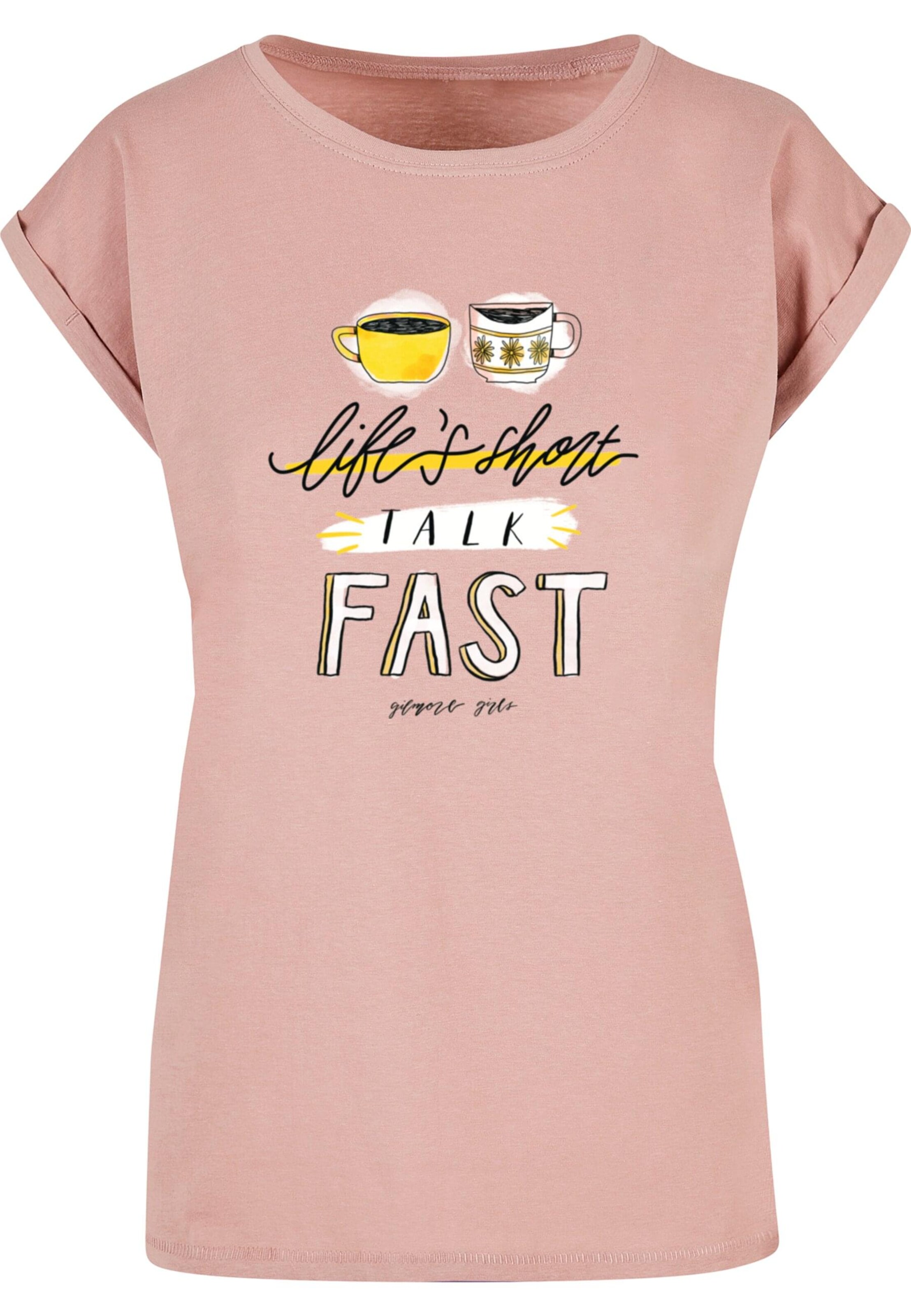 T-shirt ABSOLUTE CULT en beige : devant