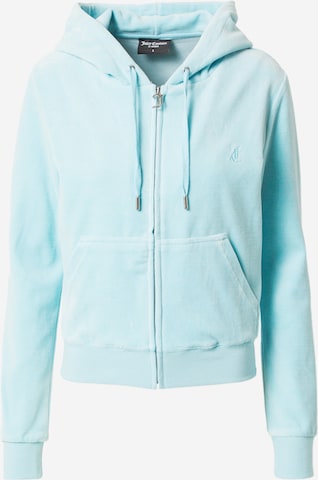 Veste de survêtement 'ROBERTSON' Juicy Couture Black Label en bleu : devant