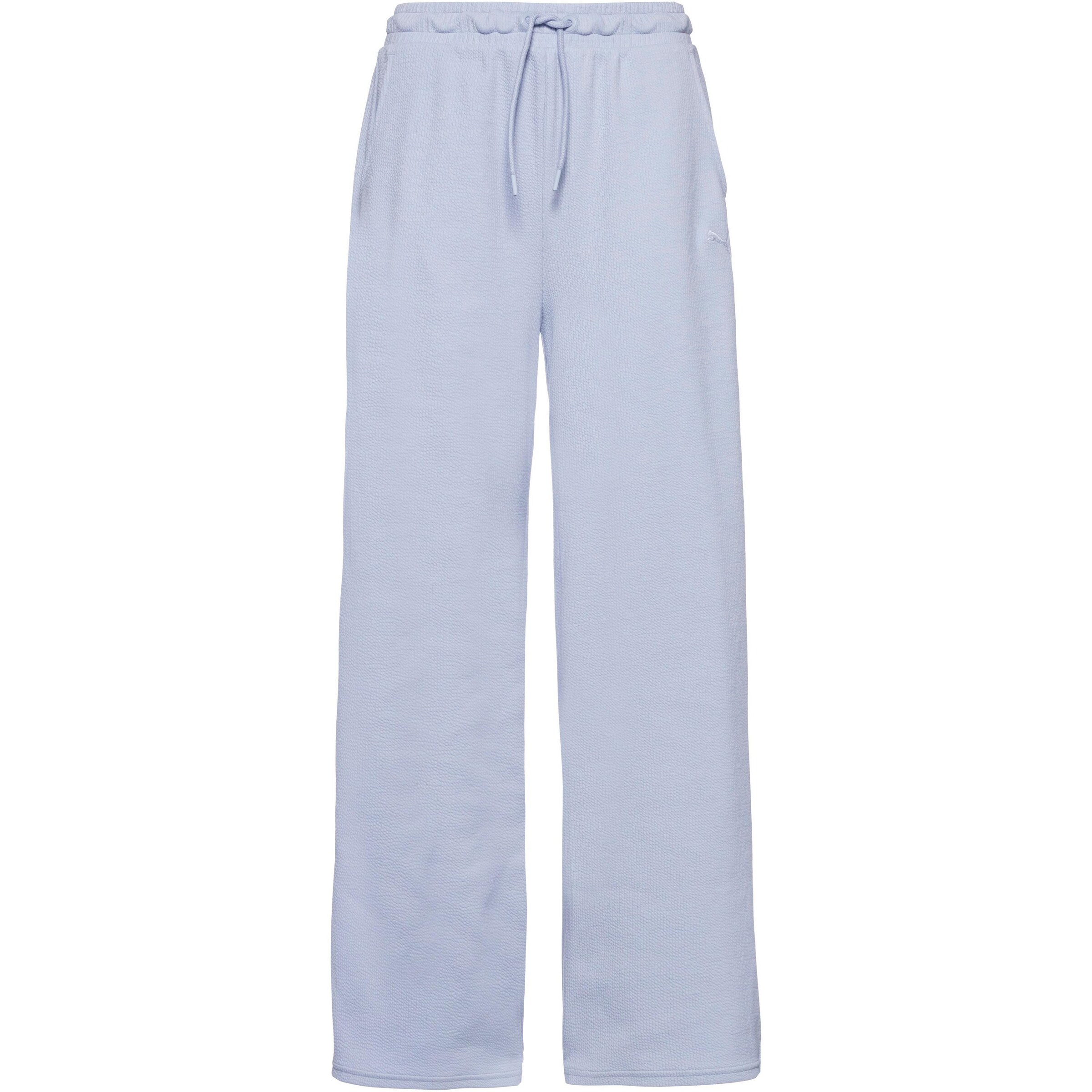 PUMA Wide leg Pants 'Her Comfort' in Blue: front