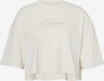 Calvin Klein Jeans Särk, värv valge: eest vaates