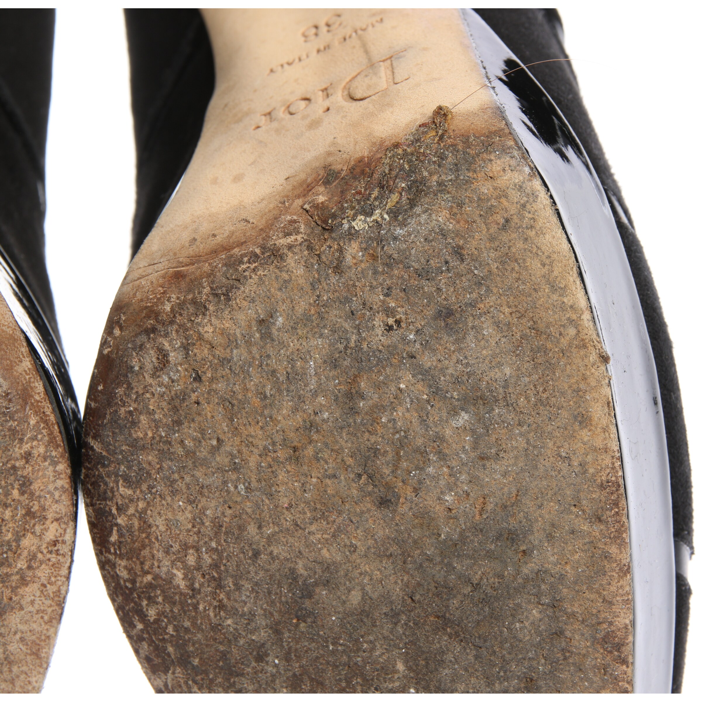 Dior Dress Boots in 38 in Black