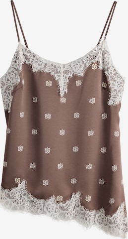 Next Top in Braun: Vorderseite