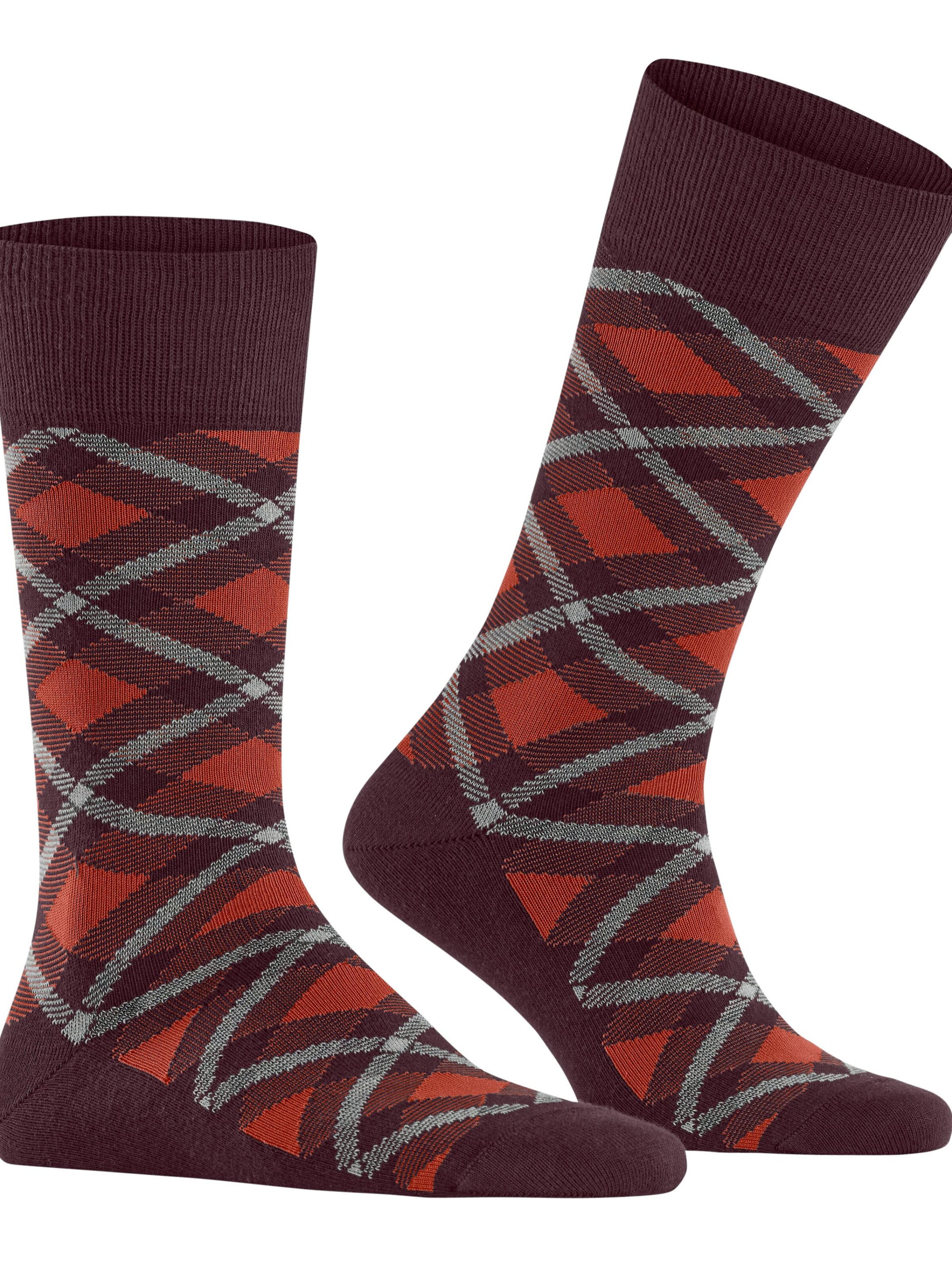 BURLINGTON Socks 'Tartan' in Mixed colors