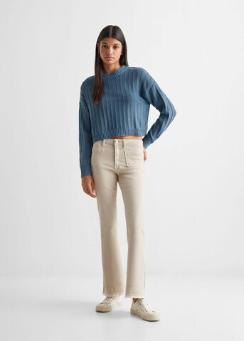 MANGO TEEN Sweater in Blue