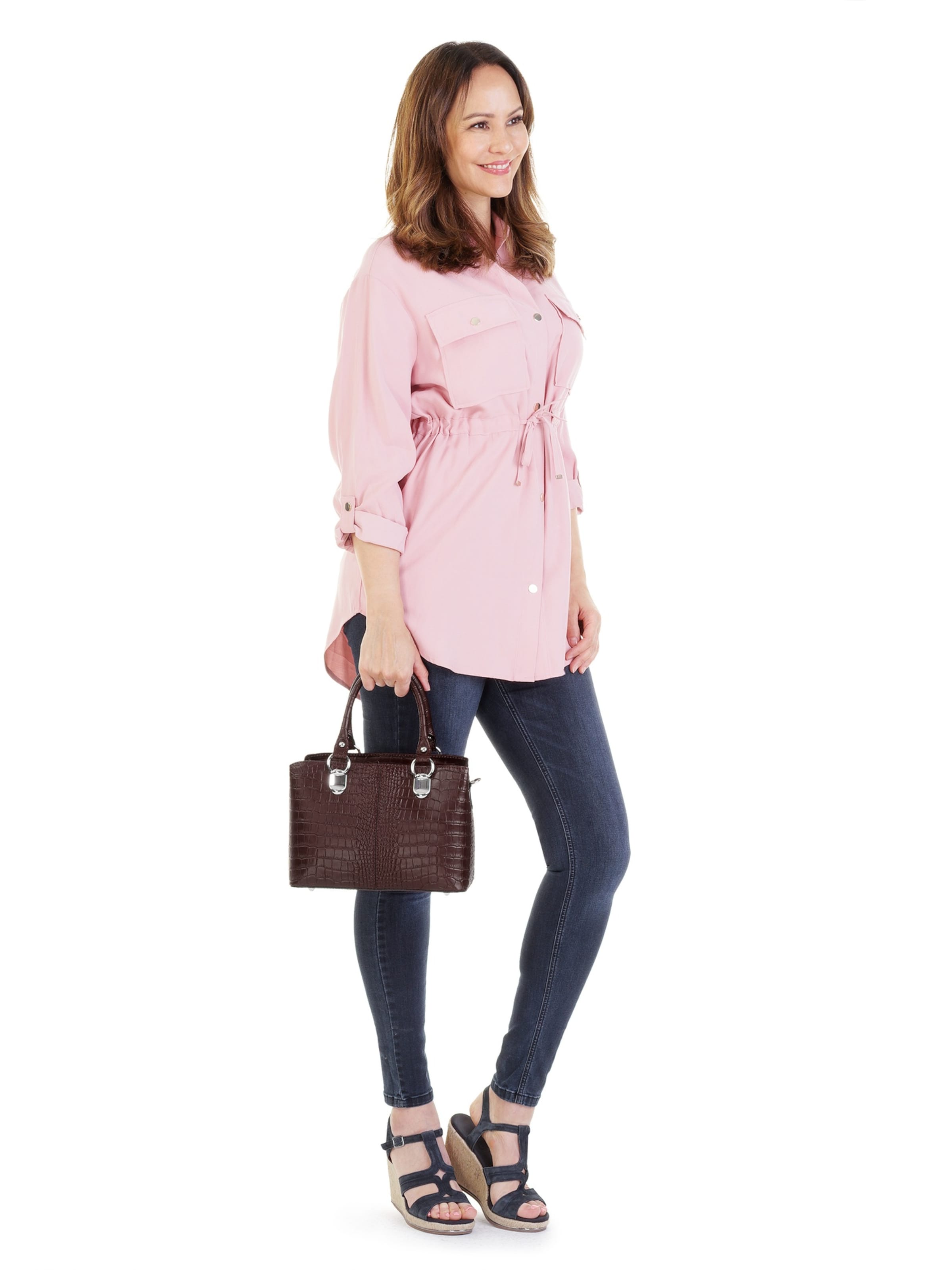 Cluty Crossbody Bag in Brown