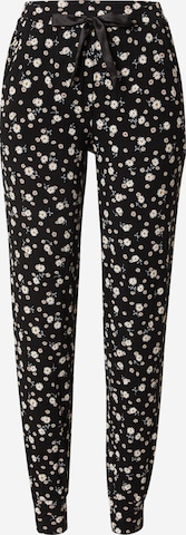 Hunkemöller Pajama Pants in Black: front