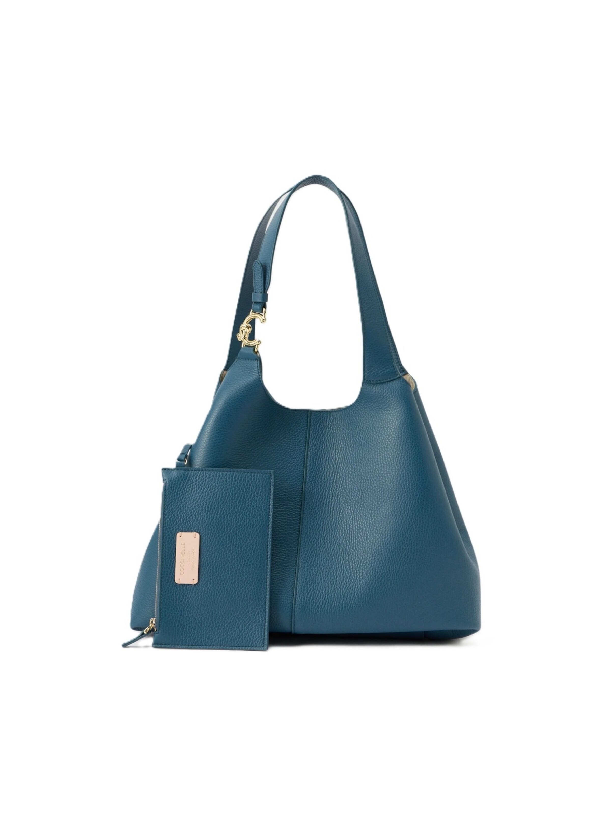 Coccinelle Schultertasche 'E1SHA110201'‌‌‌‌‌‌‌ in Blau: Vorderseite
