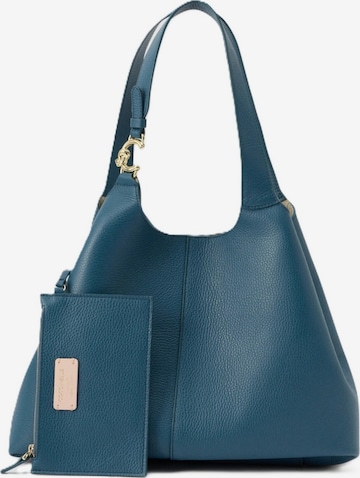 Coccinelle Schultertasche 'E1SHA110201' in Blau: Vorderseite