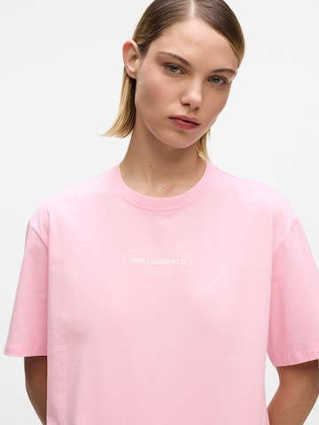 Maglietta di KARL LAGERFELD JEANS in rosa