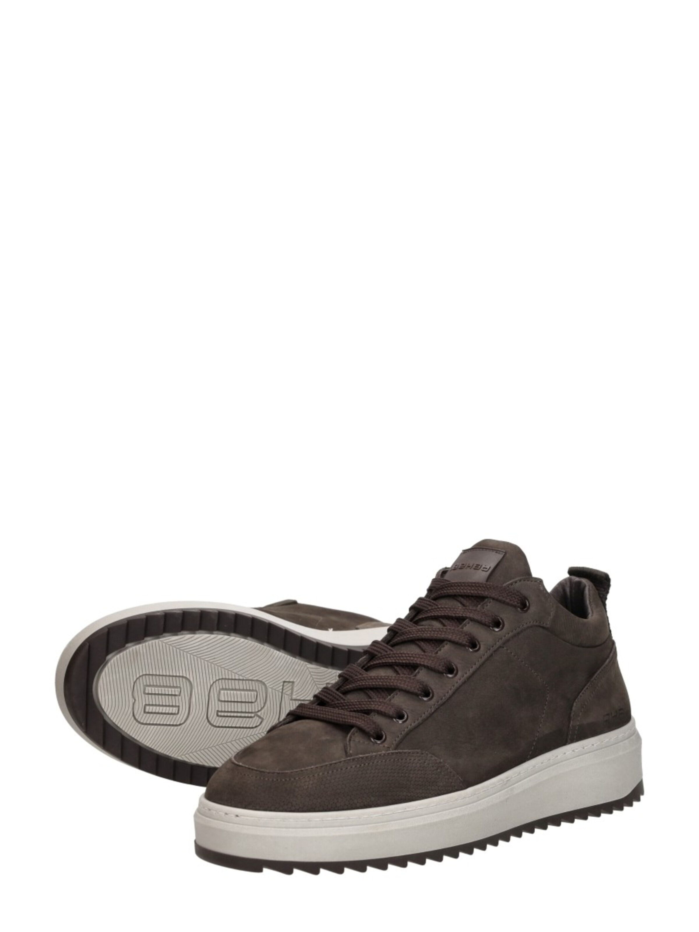 Rehab Sneakers laag 'Russel Nub' in Bruin