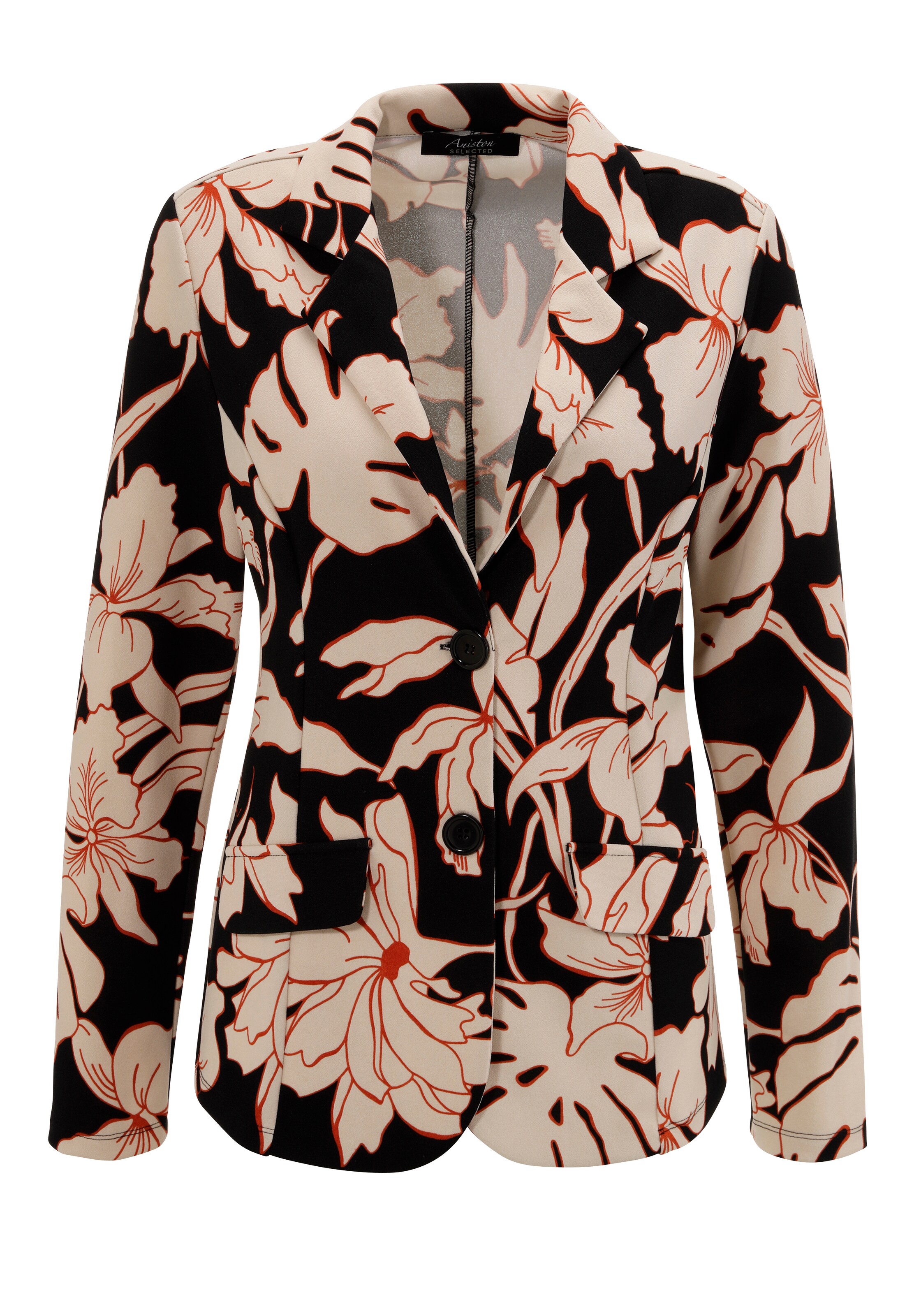 Aniston SELECTED Blazer in Schwarz: Vorderseite